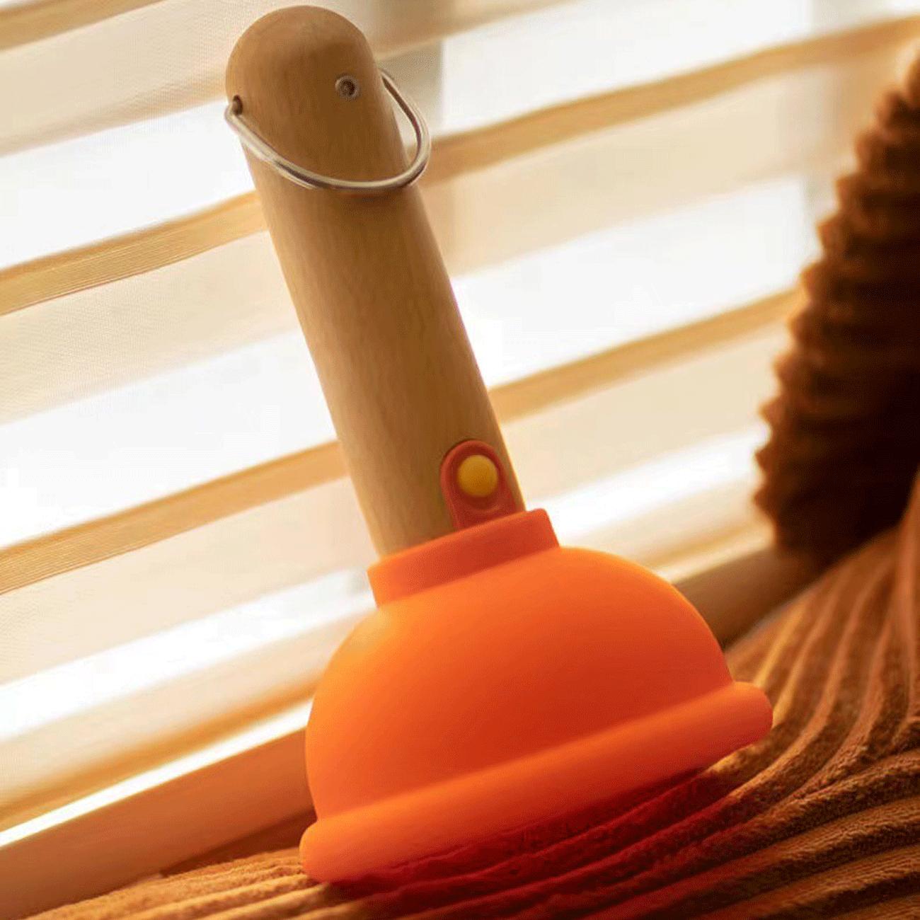 چراغ قوه و چراغ کمپینگ شارژی فانتزی سیلیکونی پیستونی DS-PLGR-01