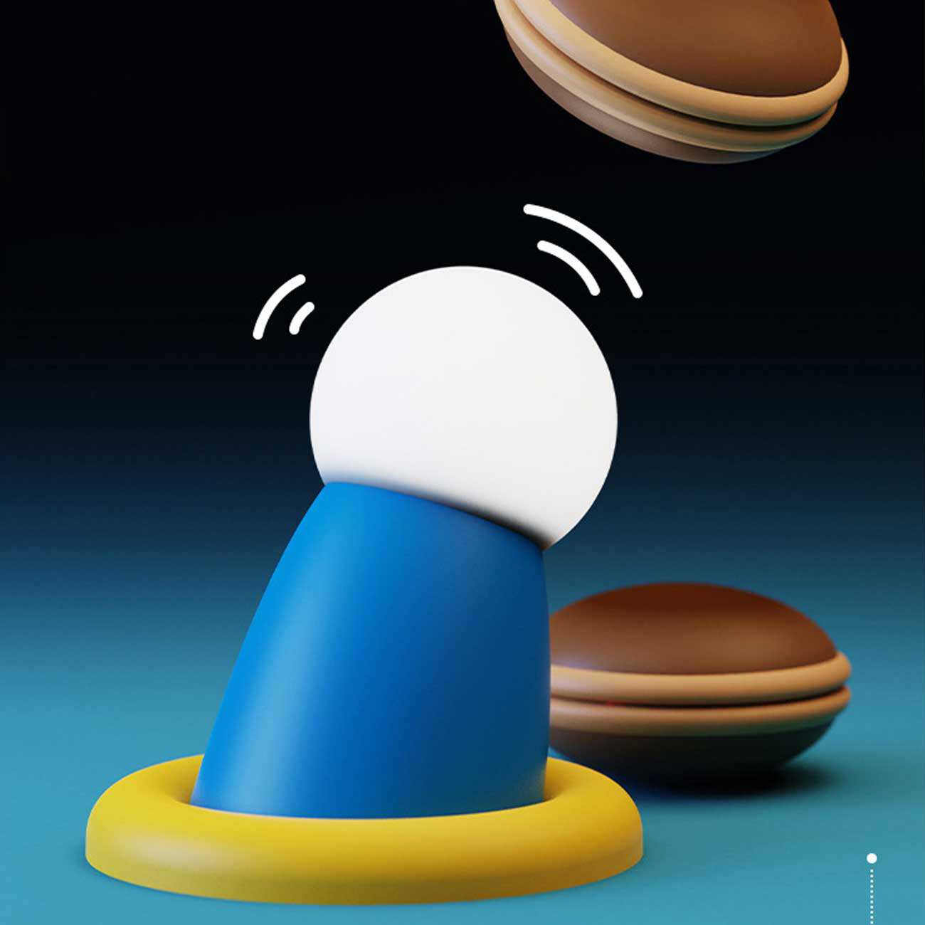 چراغ خواب سیلیکونی فانتزی MY-031