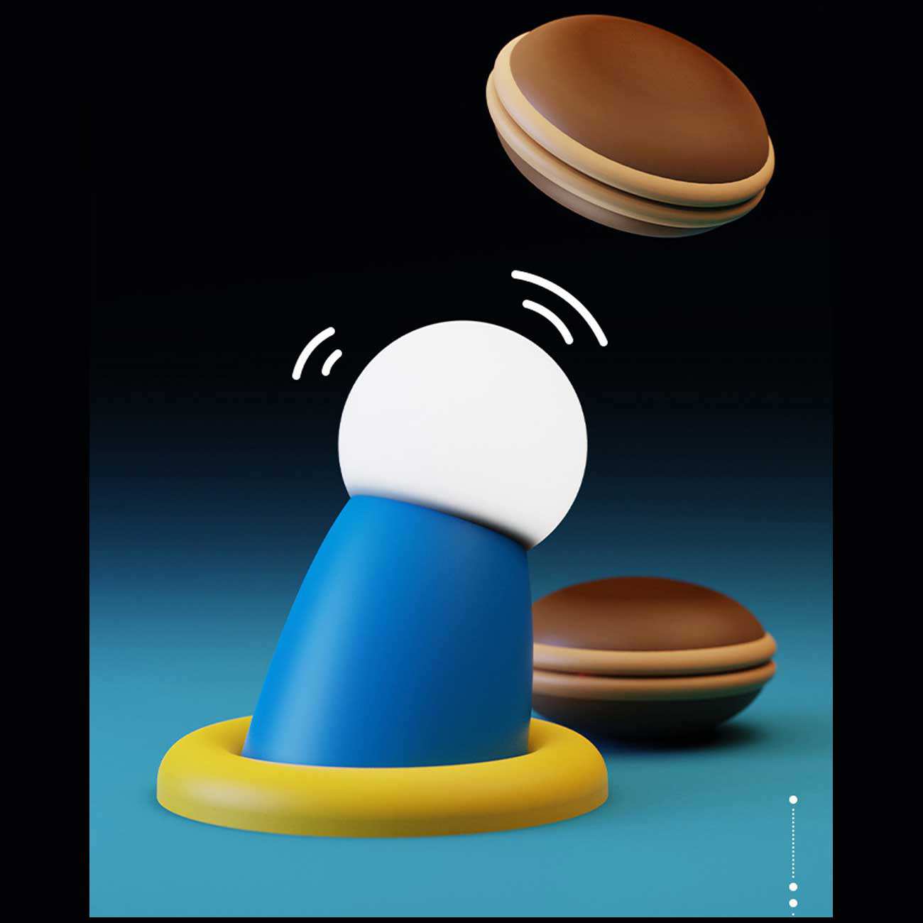 چراغ خواب سیلیکونی فانتزی MY-031