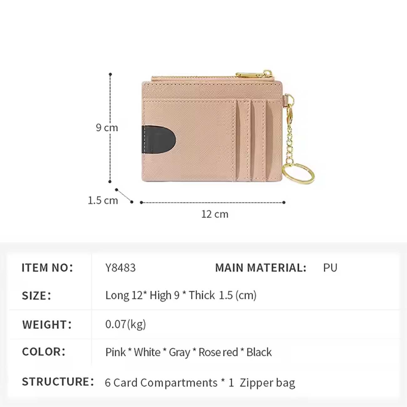 کیف کارت و کیف پول زنانه فانتزی تائومیک میک Y8483