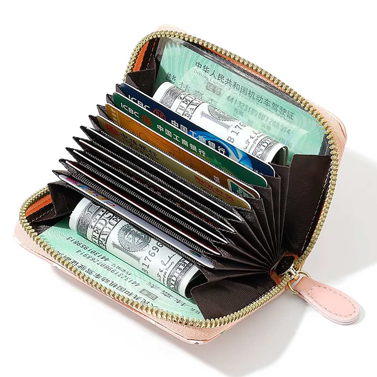 کیف پول دخترانه فانتزی زیپ دار تائومیکمیک y9294