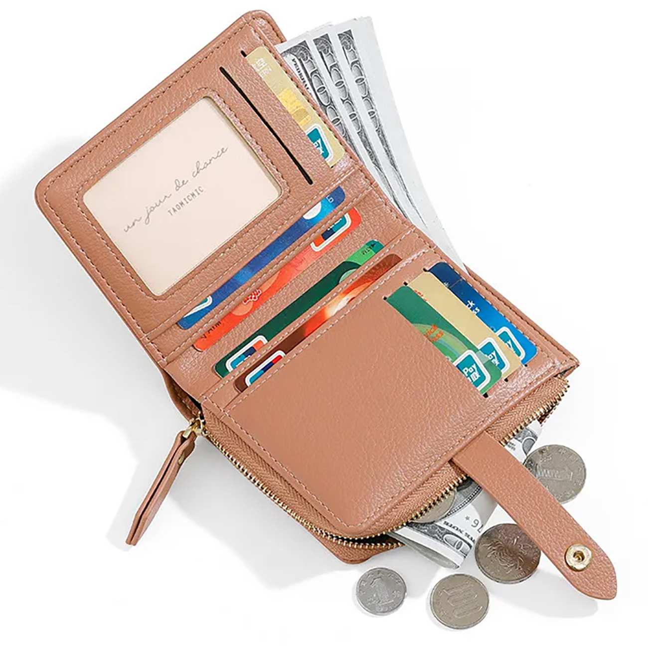 کیف پول زنانه فانتزی تاشو تائومیک میک Y9104