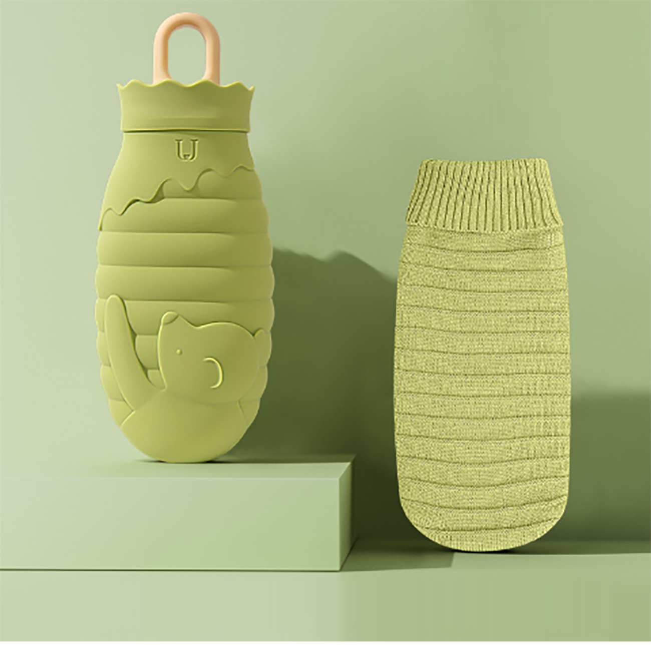 کیسه آب گرم سیلیکونی جوردن و جودی 260 میلی لیتری و 460 میلی لیتری JJ-WD0032