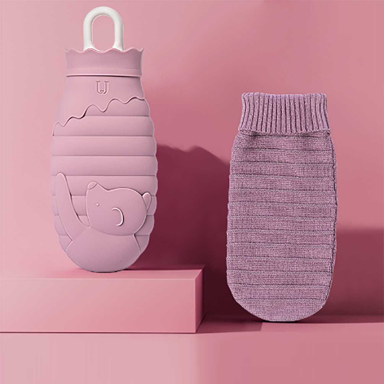 کیسه آب گرم سیلیکونی جوردن و جودی 260 میلی لیتری و 460 میلی لیتری JJ-WD0032