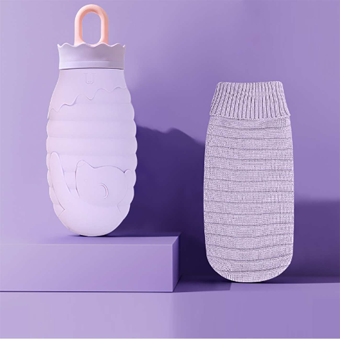 کیسه آب گرم سیلیکونی جوردن و جودی 260 میلی لیتری و 460 میلی لیتری JJ-WD0032