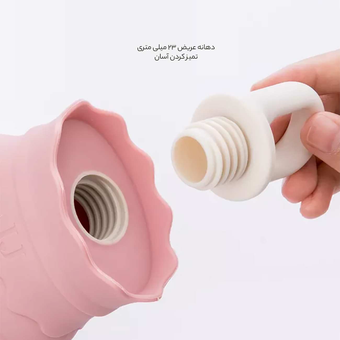 کیسه آب گرم سیلیکونی جوردن و جودی 260 میلی لیتری و 460 میلی لیتری JJ-WD0032