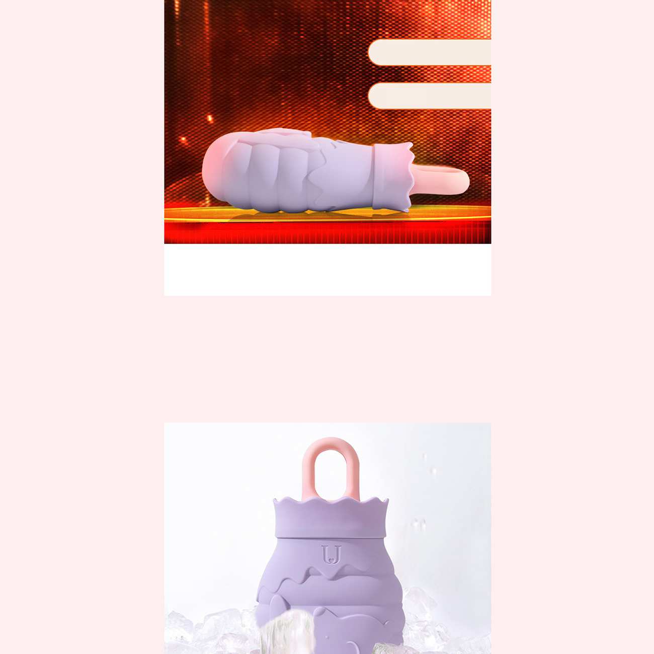 کیسه آب گرم سیلیکونی جوردن و جودی 260 میلی لیتری و 460 میلی لیتری JJ-WD0032