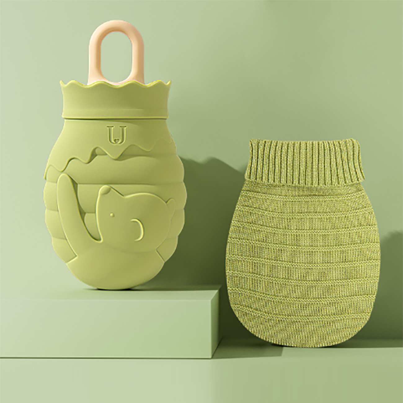 کیسه آب گرم سیلیکونی جوردن و جودی 260 میلی لیتری و 460 میلی لیتری JJ-WD0032