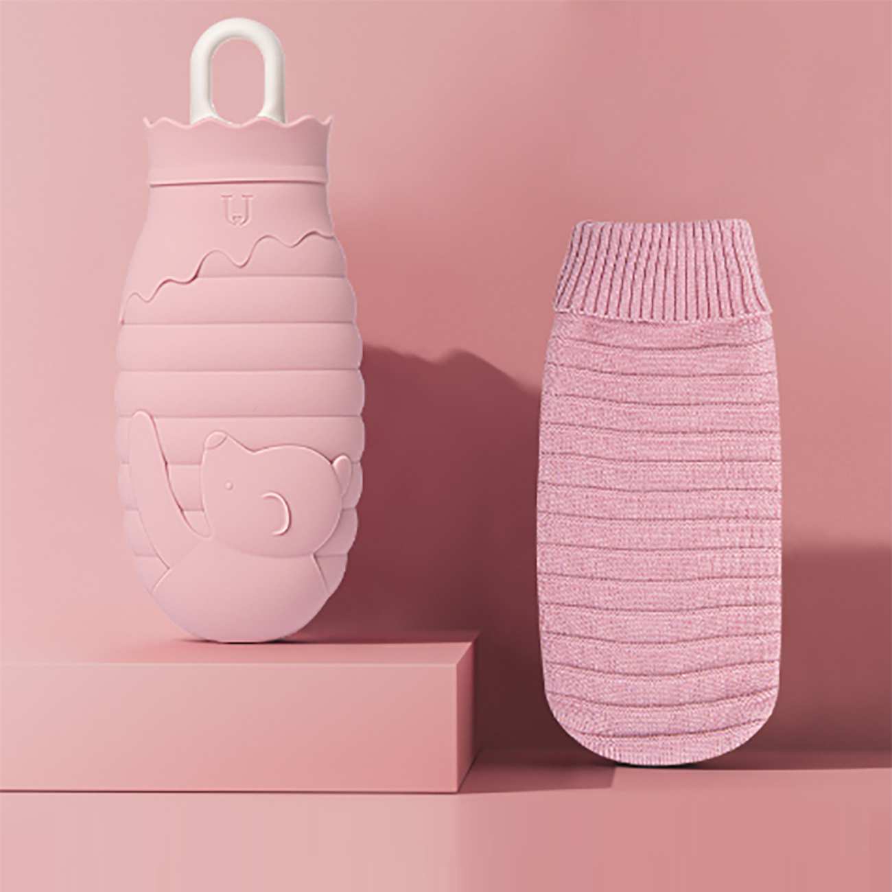 کیسه آب گرم سیلیکونی جوردن و جودی 260 میلی لیتری و 460 میلی لیتری JJ-WD0032