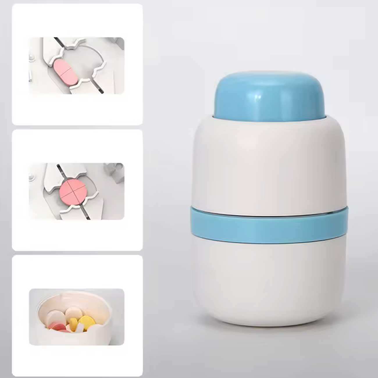 دستگاه برش قرص و جعبه نگهداری دارو قابل حمل مسافرتی جوردن و جودی TR022