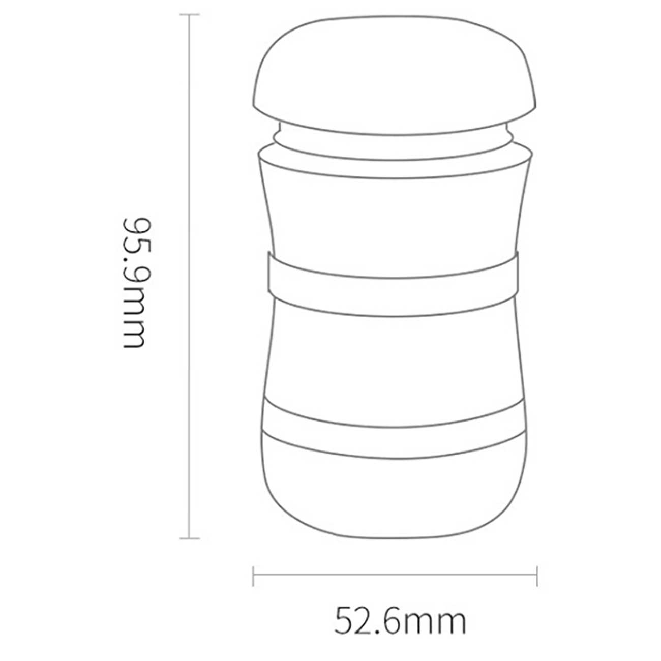 دستگاه برش قرص و جعبه نگهداری دارو قابل حمل مسافرتی جردن و جودی TR018