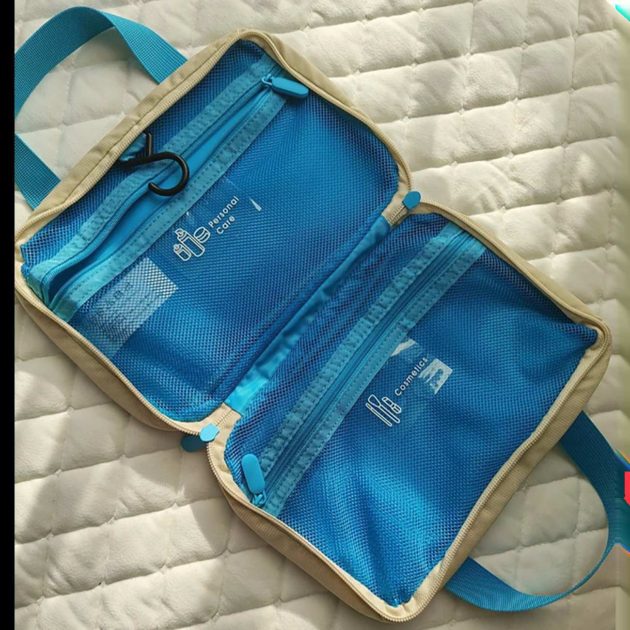 کیف لوازم آرایشی مسافرتی ضد آب جوردن و جودی Jordan Judy PT067