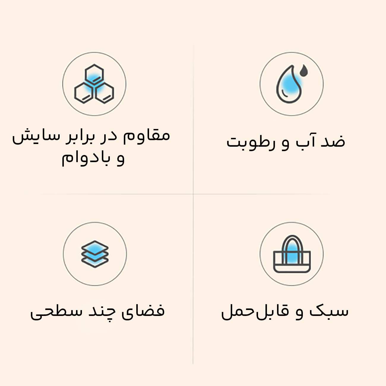 کیف لوازم آرایشی مسافرتی ضد آب جوردن و جودی Jordan Judy PT067