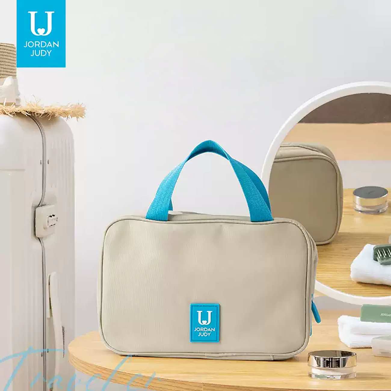 کیف لوازم آرایشی مسافرتی ضد آب جوردن و جودی Jordan Judy PT067