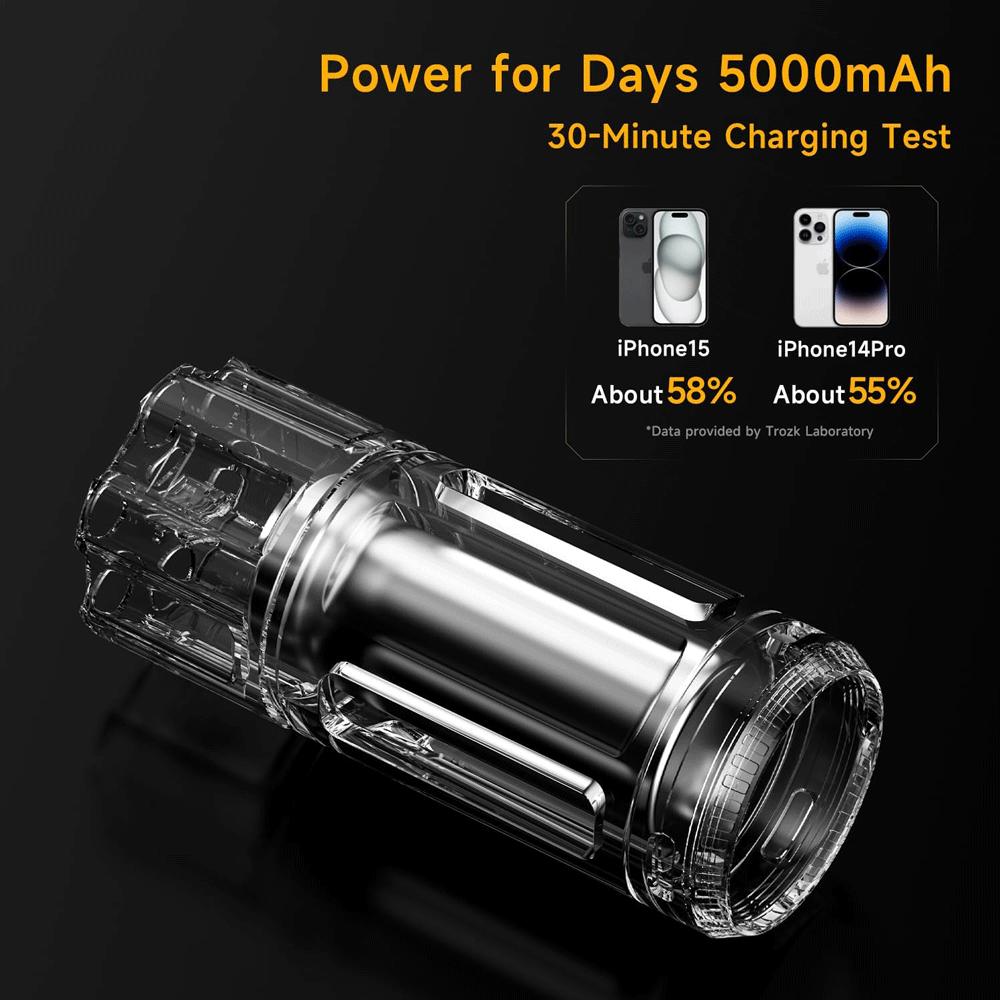 پاوربانک تایپ سی 20 وات 5000 پانک TP02-05