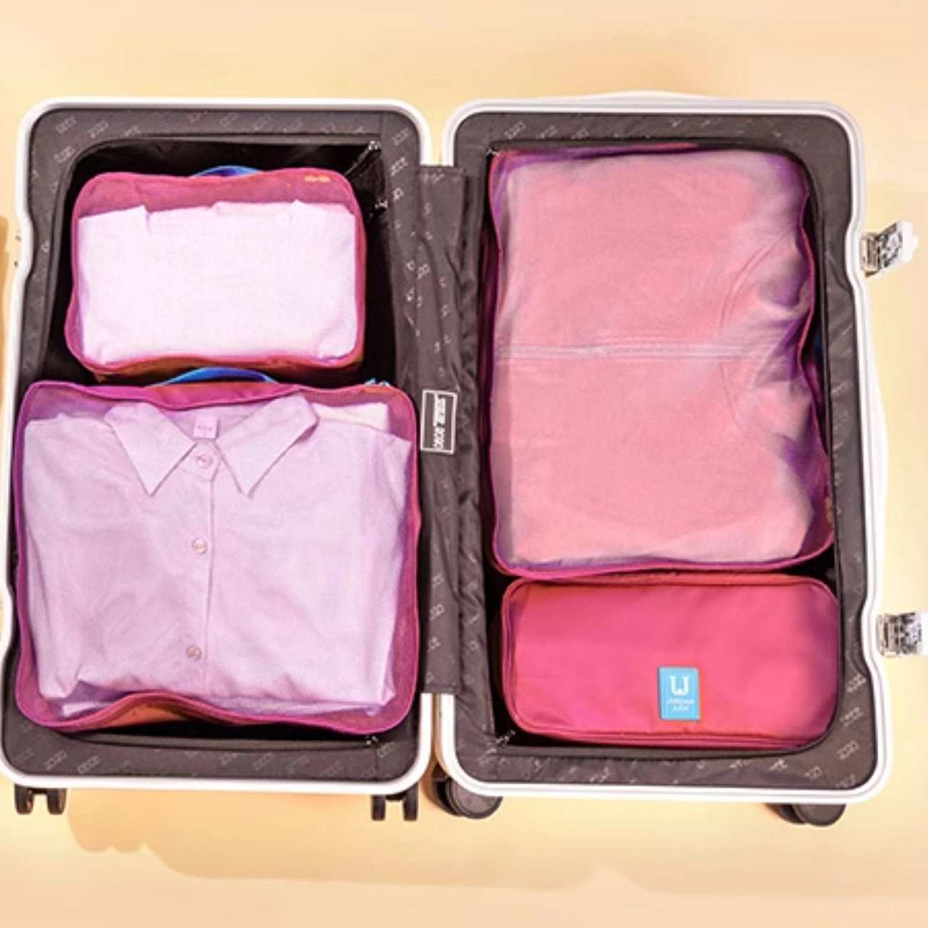 کیف تاشو نظم دهنده لباس داخل ساک و چمدان جوردن و جودی JORDAN & JUDY PT061