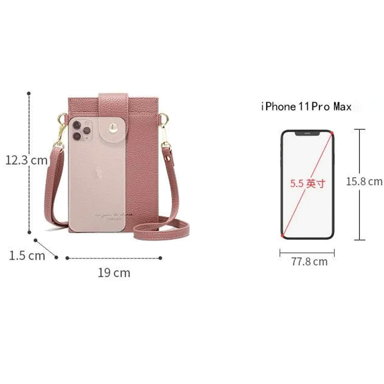 کیف دوشی و کیف موبایل زنانه کوچک تائومیک میک T6029