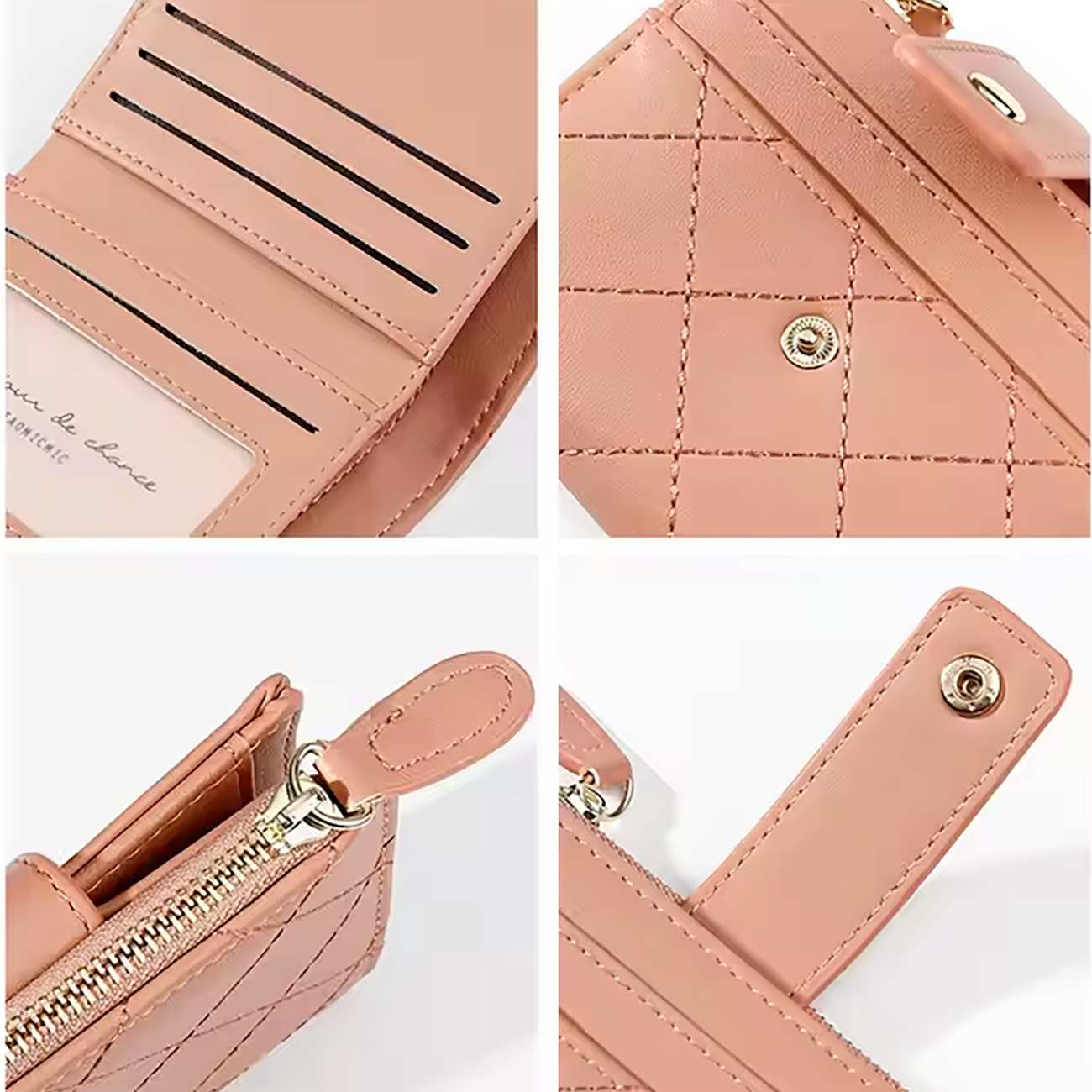 کیف پول زنانه فانتزی تاشو تائومیک میک Y8058