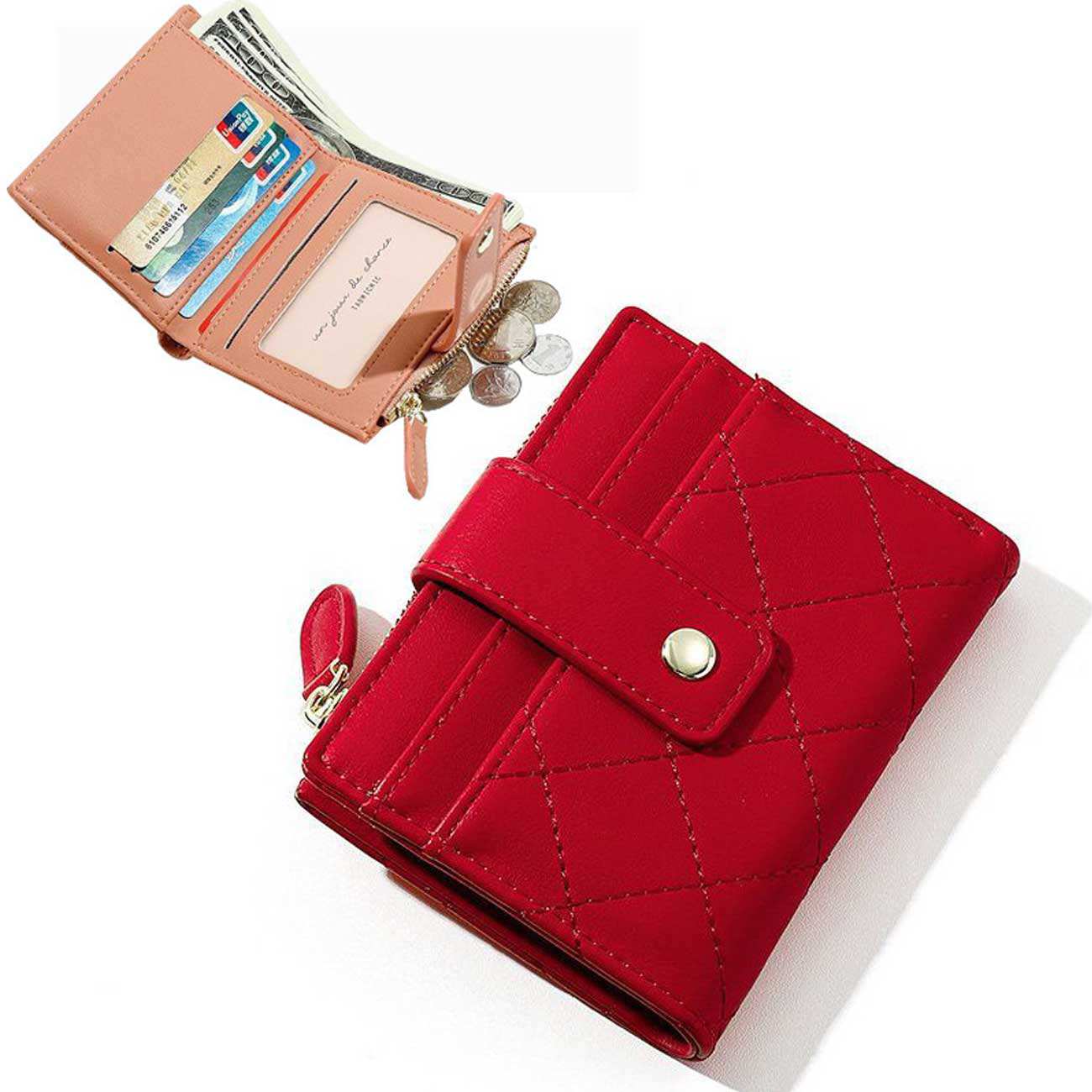 کیف پول زنانه فانتزی تاشو تائومیک میک Y8058