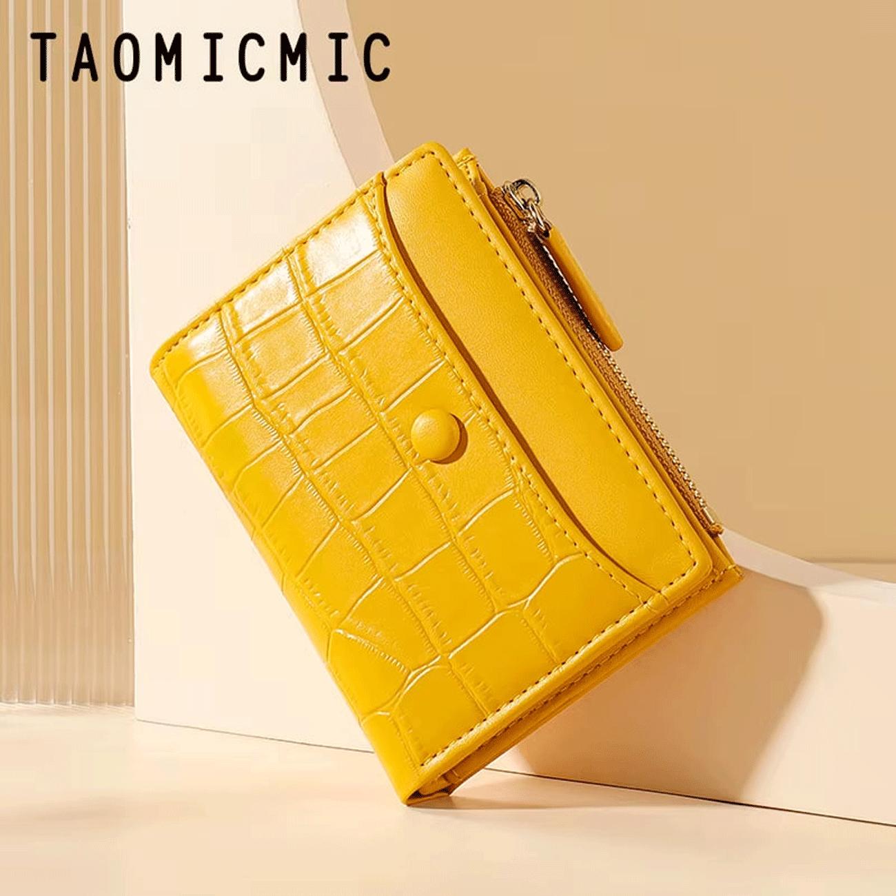 کیف پول زنانه تاشو تائومیکمیک Y8680