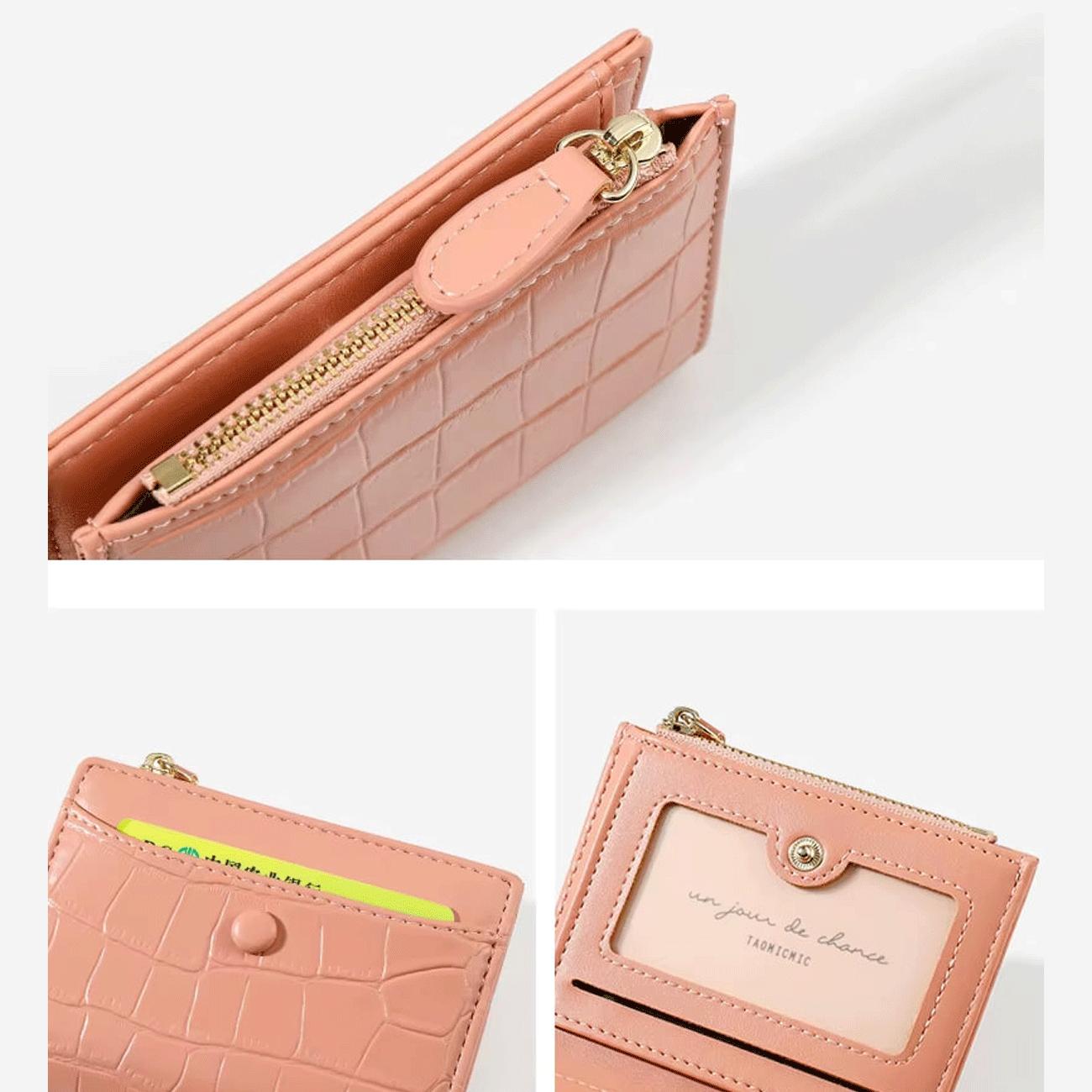 کیف پول زنانه تاشو تائومیکمیک Y8680