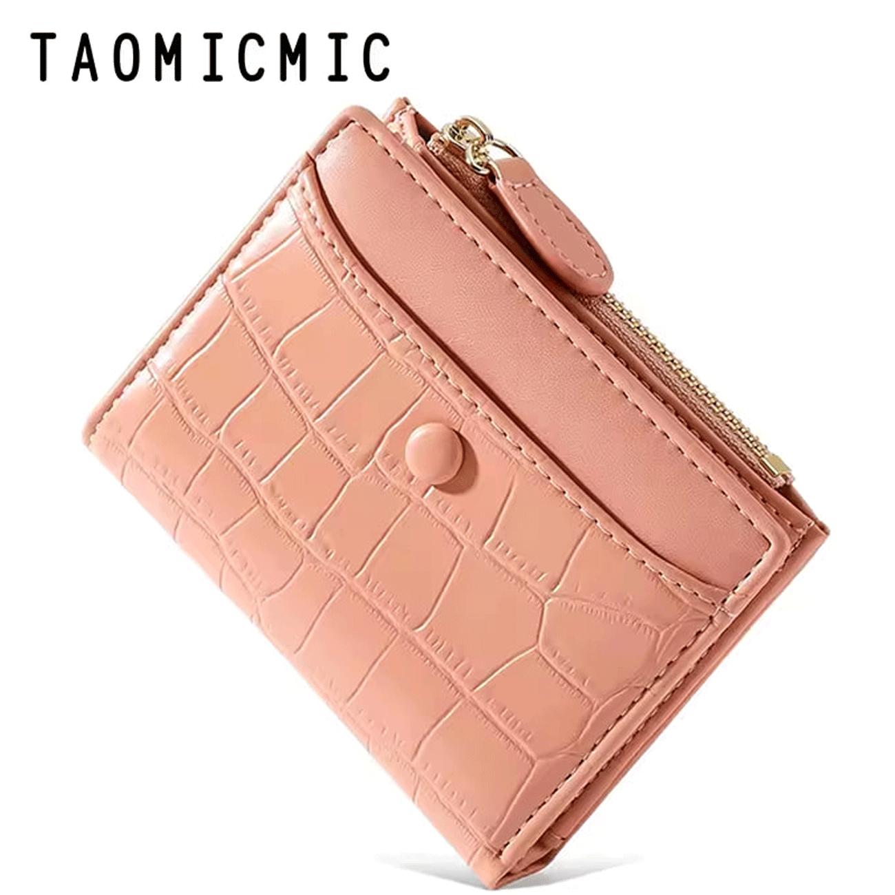 کیف پول زنانه تاشو تائومیکمیک Y8680