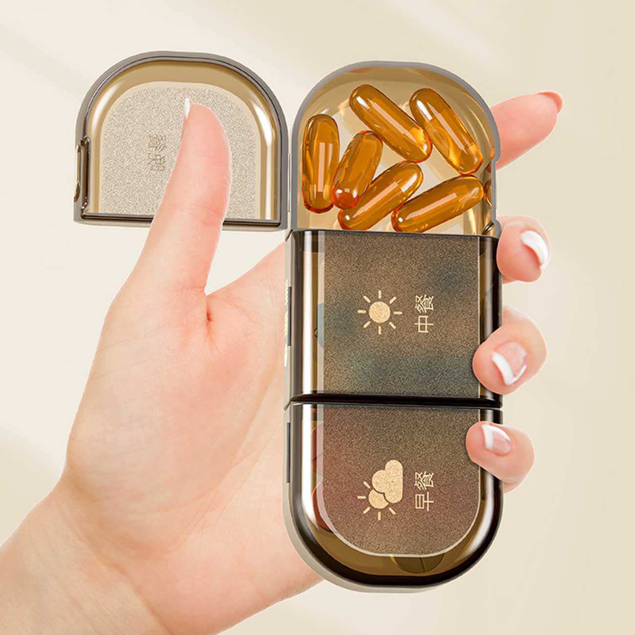 سازمان دهنده قرص مهرو موم شده هفتگی 21 عددی جوردن و جودی TR028