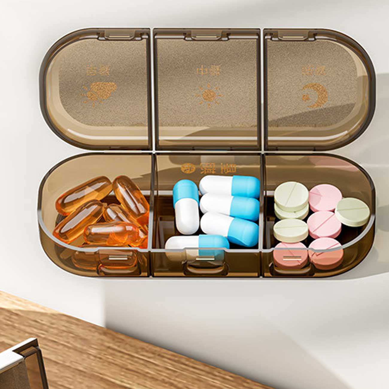 سازمان دهنده قرص مهرو موم شده هفتگی 21 عددی جوردن و جودی TR028