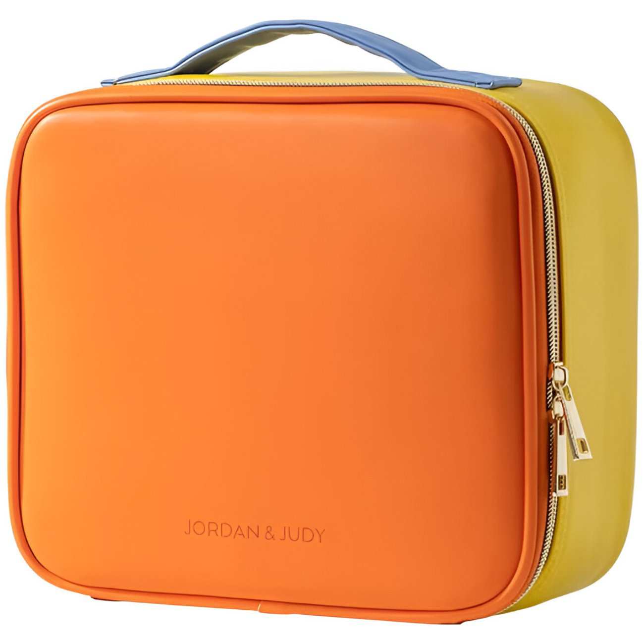 کیف لوازم آرایشی با آینه چراغدار لمسی شارژی قابل حمل جوردن و جودی PT068