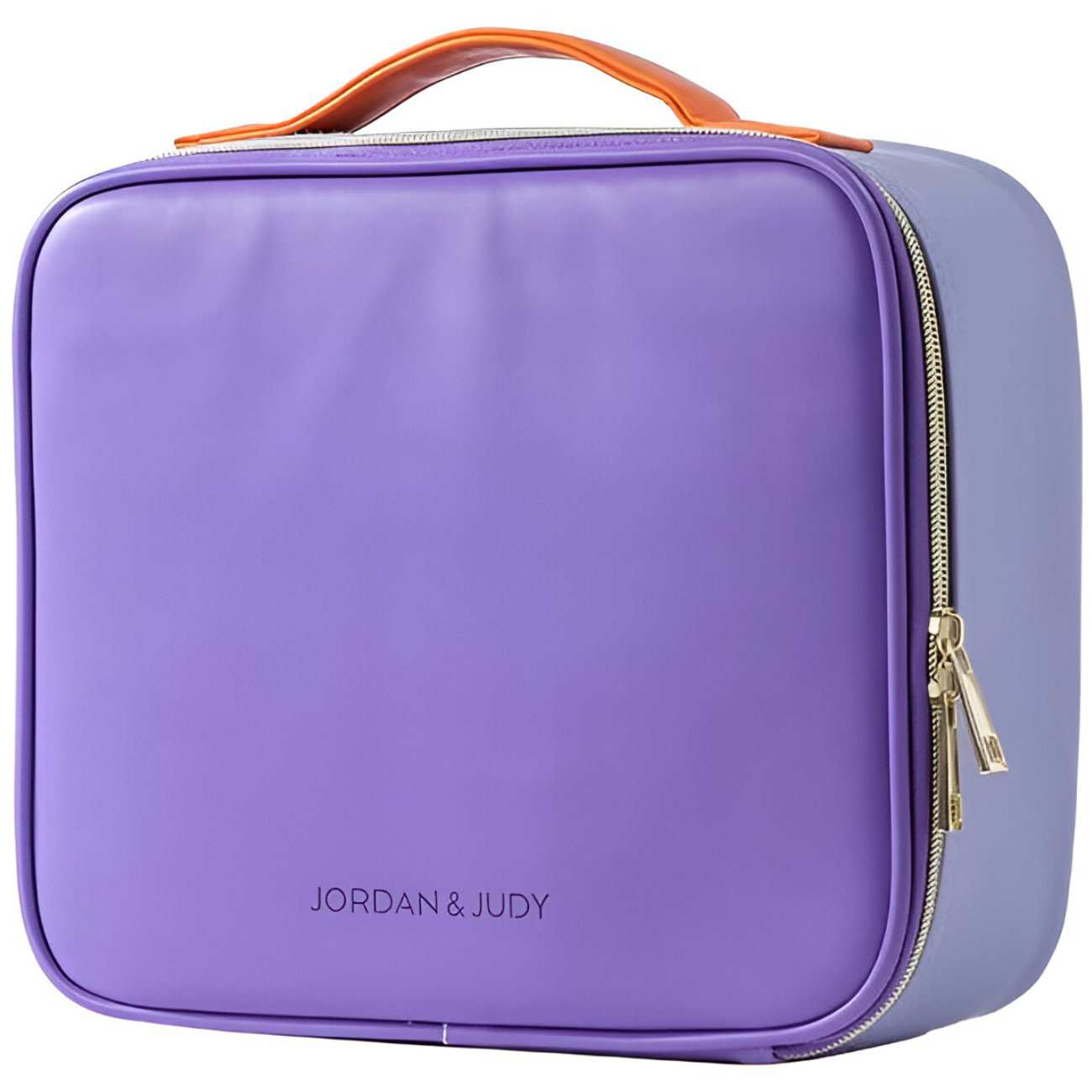 کیف لوازم آرایشی با آینه چراغدار لمسی شارژی قابل حمل جوردن و جودی PT068