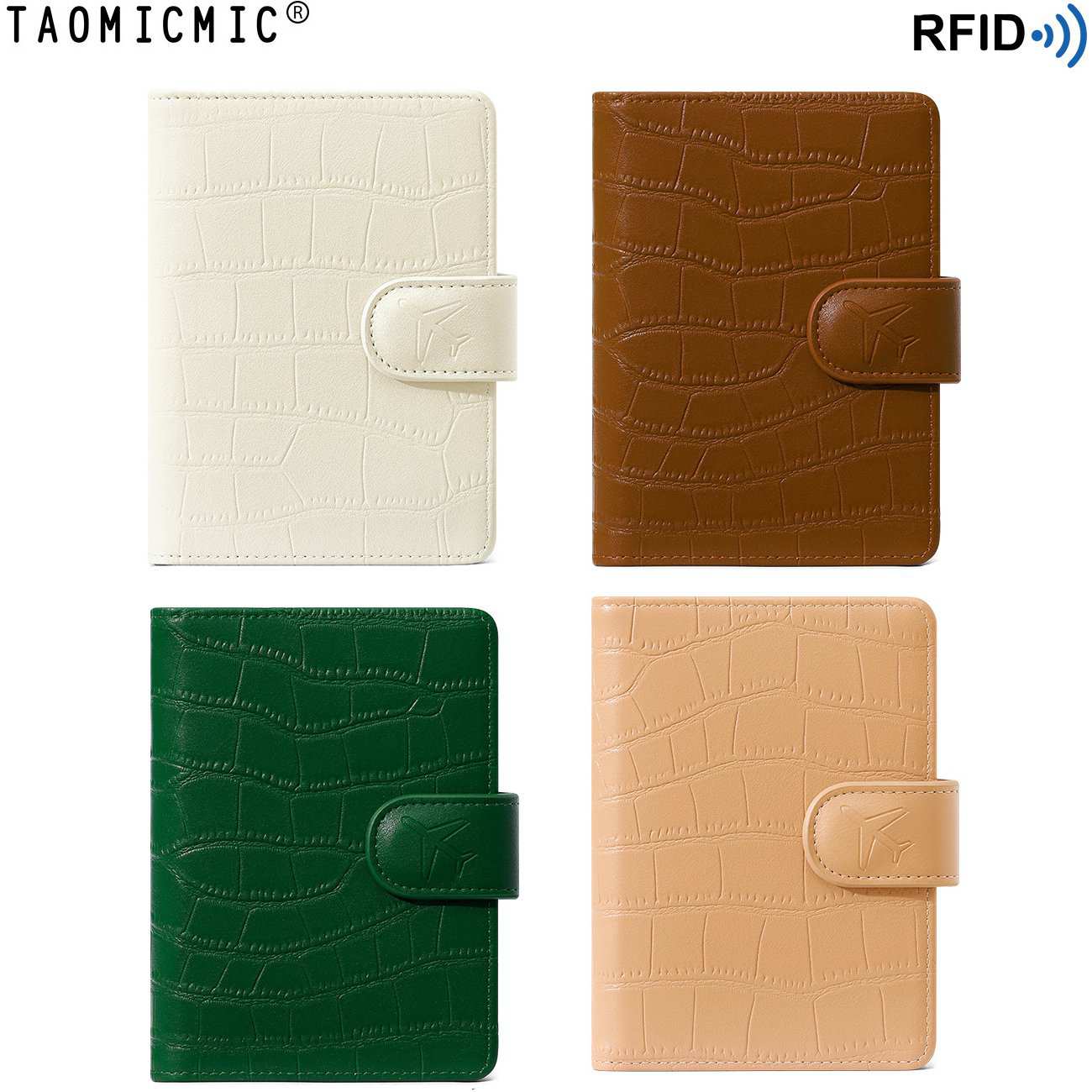 کیف پاسپورت، مدارک و جاکارتی تاشو کوچک تائومیکمیک S3145