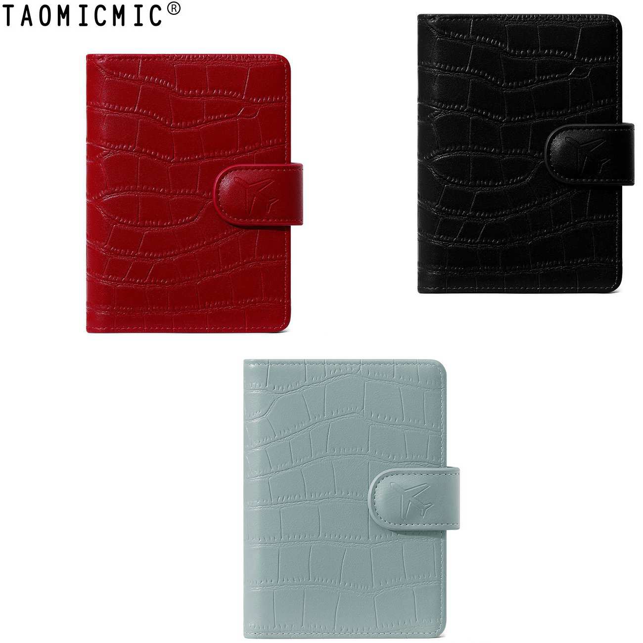 کیف پاسپورت، مدارک و جاکارتی تاشو کوچک تائومیکمیک S3145