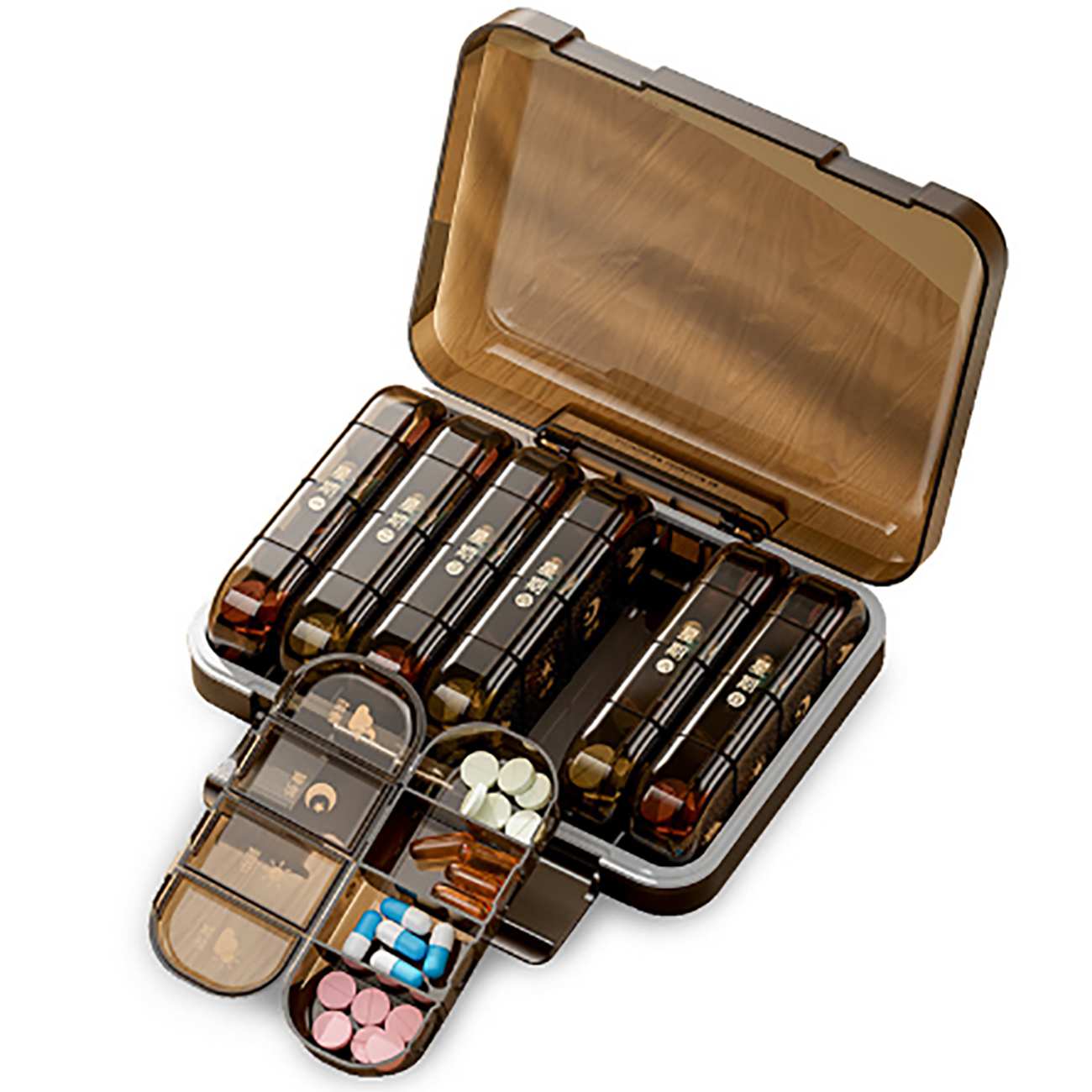 سازمان دهنده قرص مهرو موم شده هفتگی 28 عددی جوردن و جودی TR027