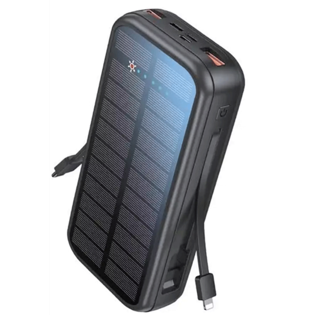 پاور بانک قابل حمل خورشیدی 20 وات 16000 میلی آمپر گرین لاین solar2
