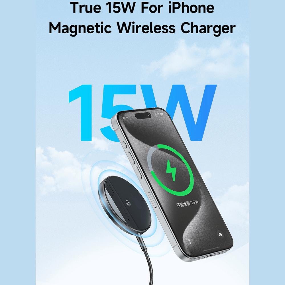 شارژر وایرلس مگ سیف 15 وات مکدودو CH-549