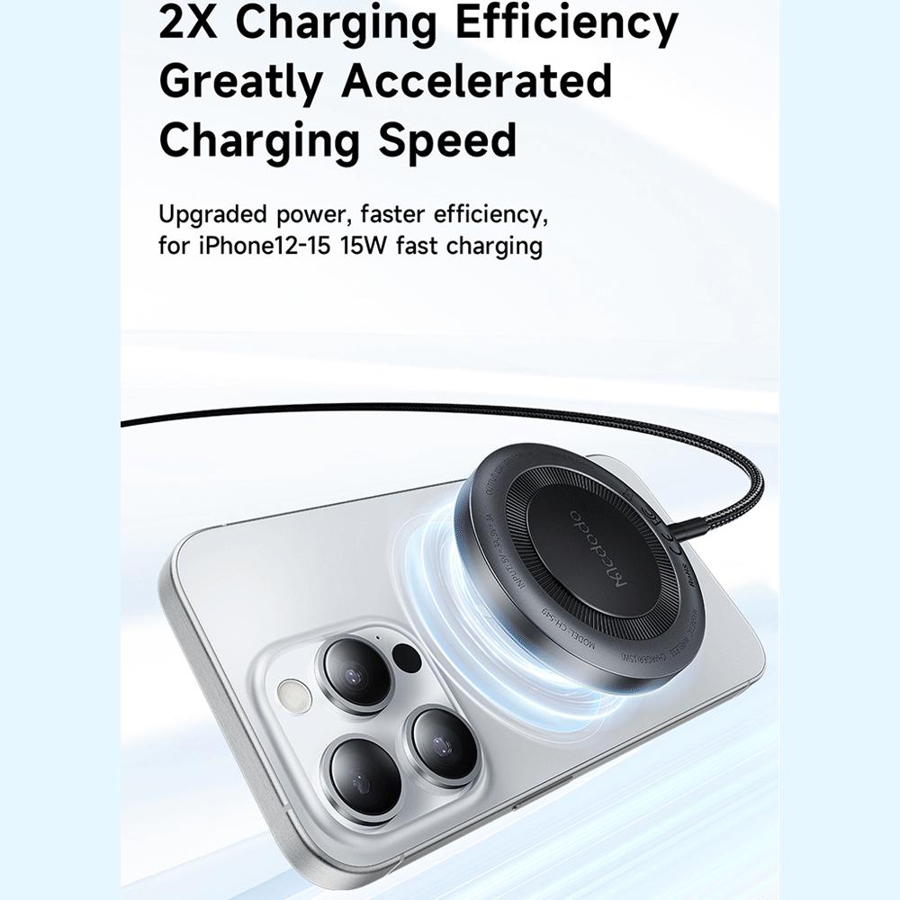 شارژر وایرلس مگ سیف 15 وات مکدودو CH-549