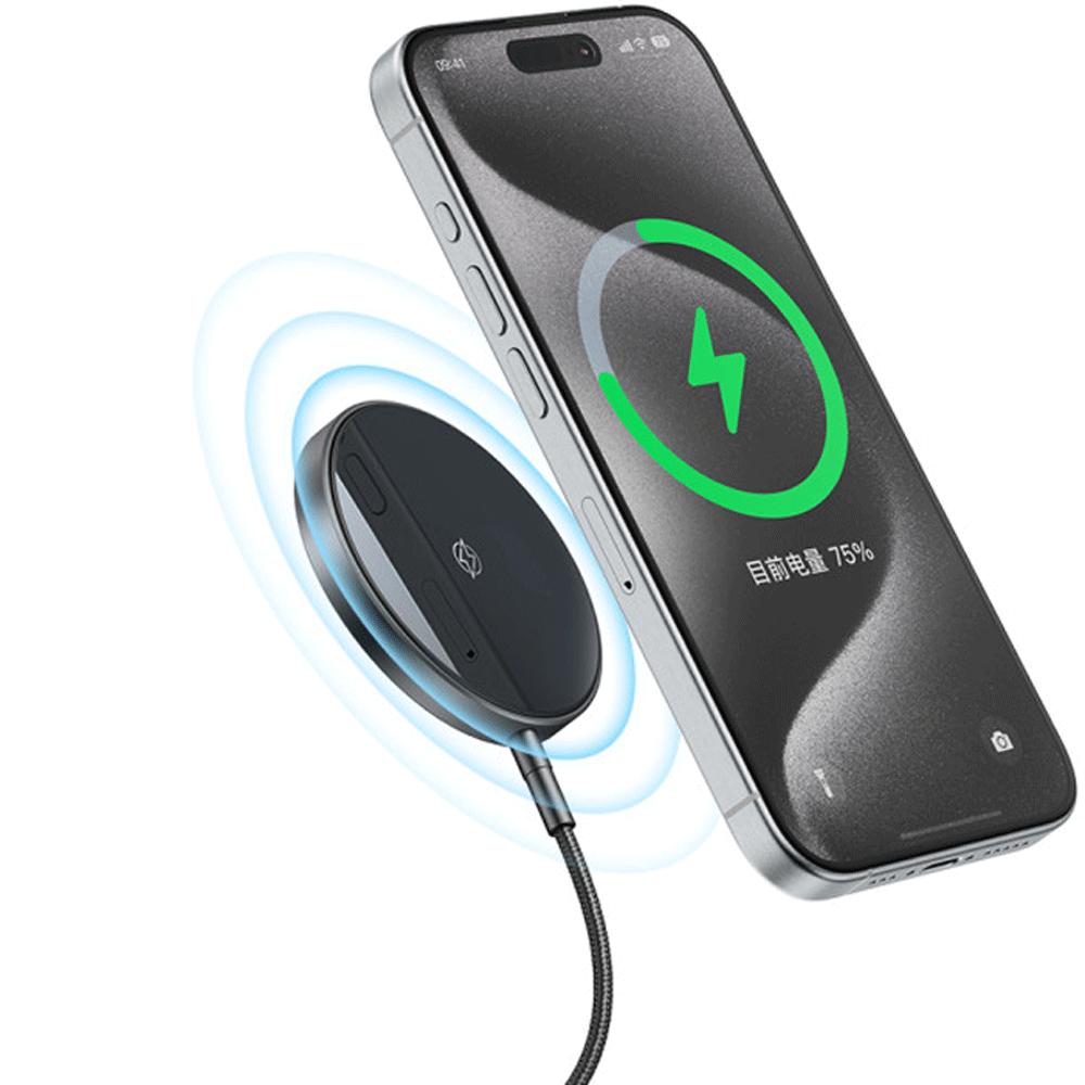 شارژر وایرلس مگ سیف 15 وات مکدودو CH-549