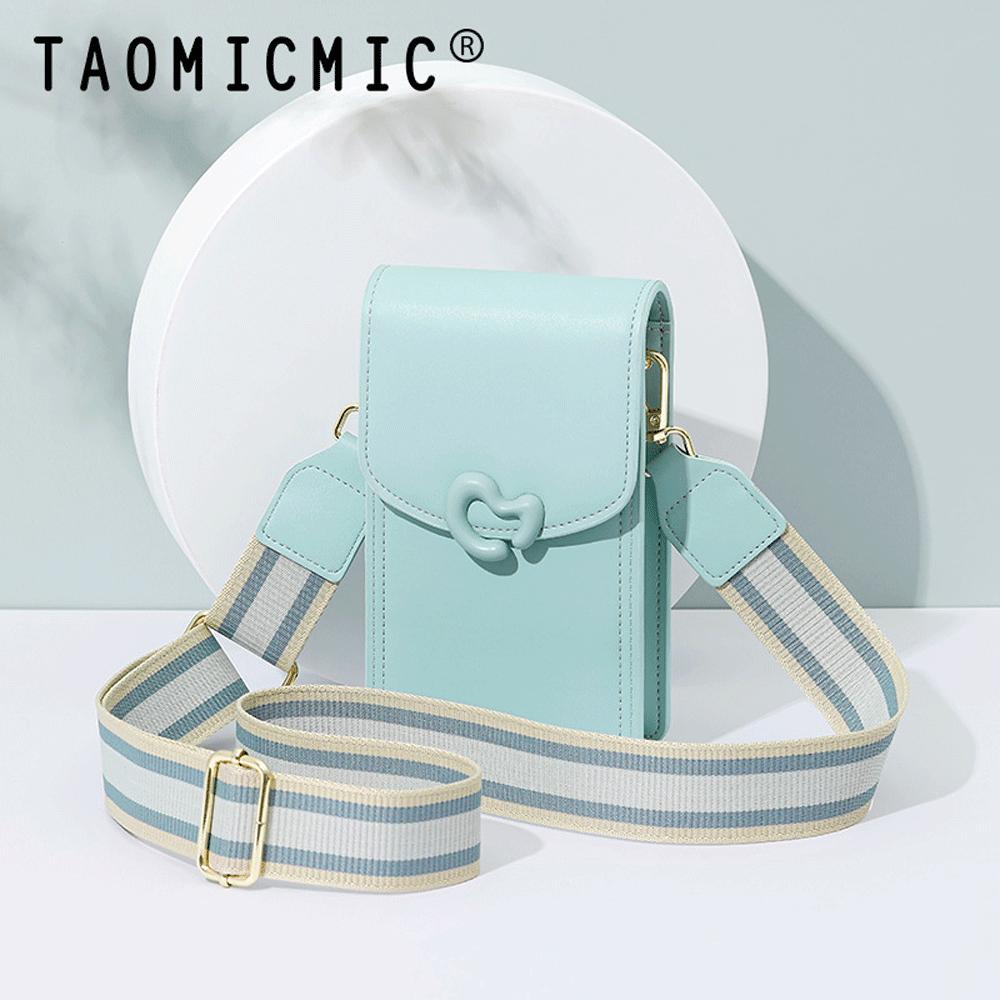 کیف دوشی و کیف موبایل زنانه و دخترانه تائومیکمیک T6086