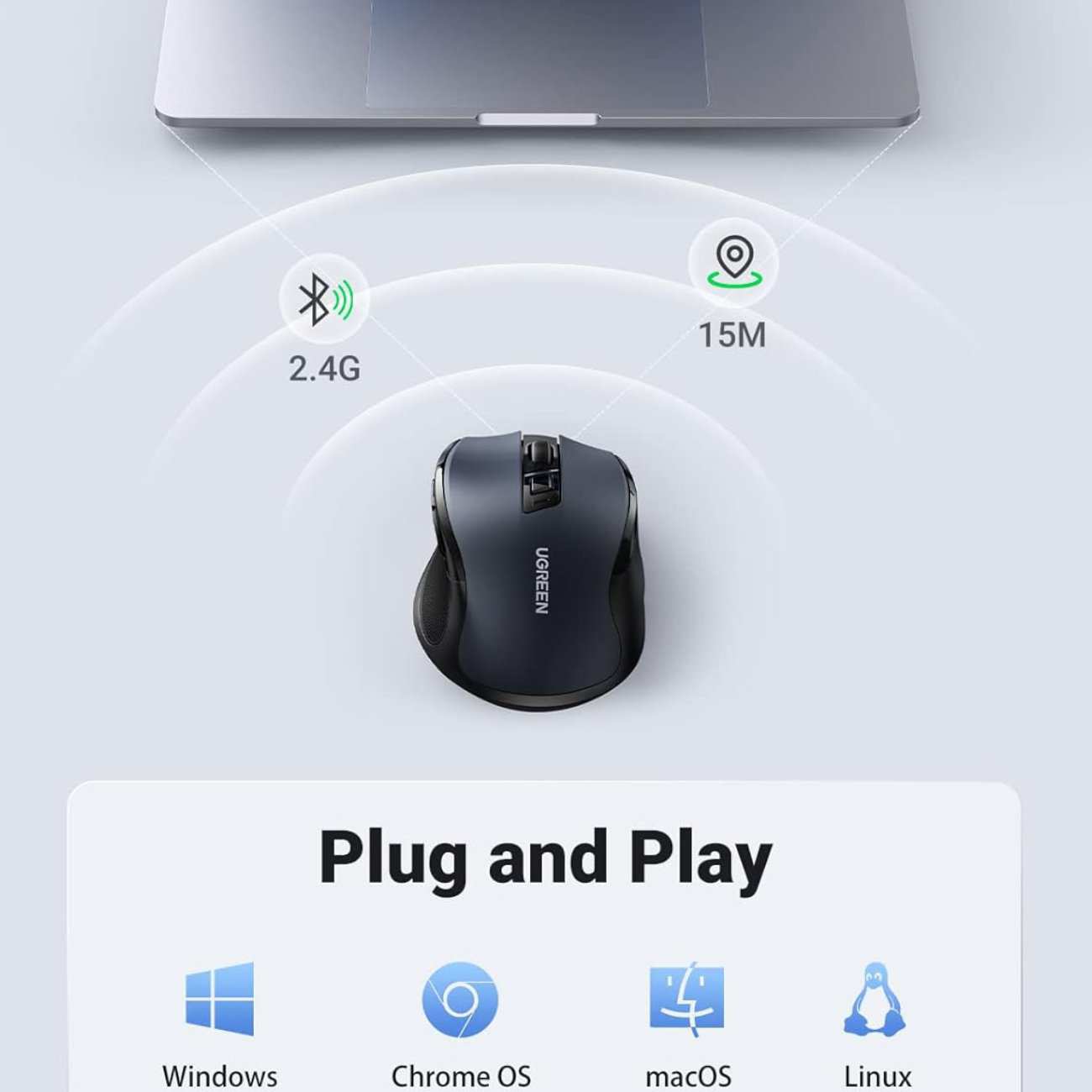 موس بیسیم یوگرین MU006