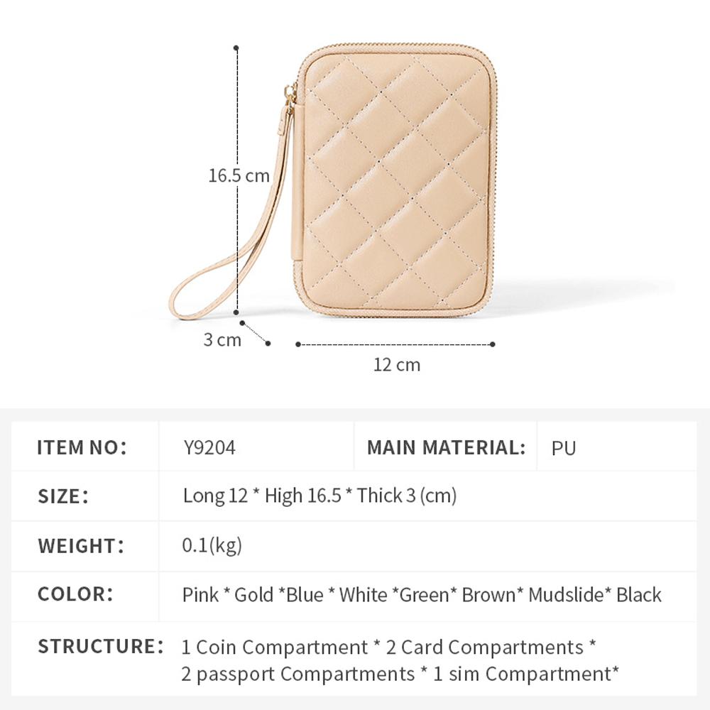 کیف پول و کیف مدارک زنانه تاشو تائومیک میک Y9204