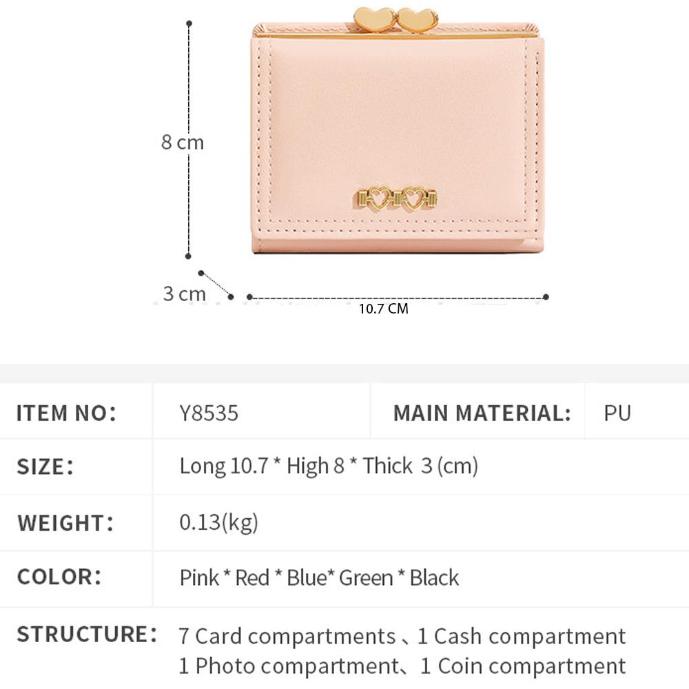 کیف پول زنانه تاشو تائومیکمیک Y8535