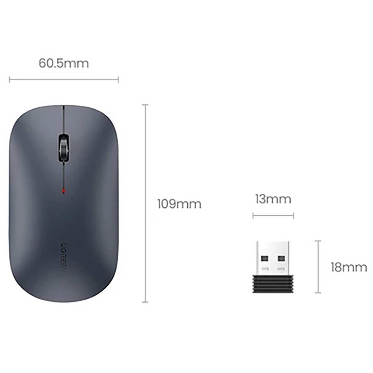 موس بی سیم یوگرین MU001