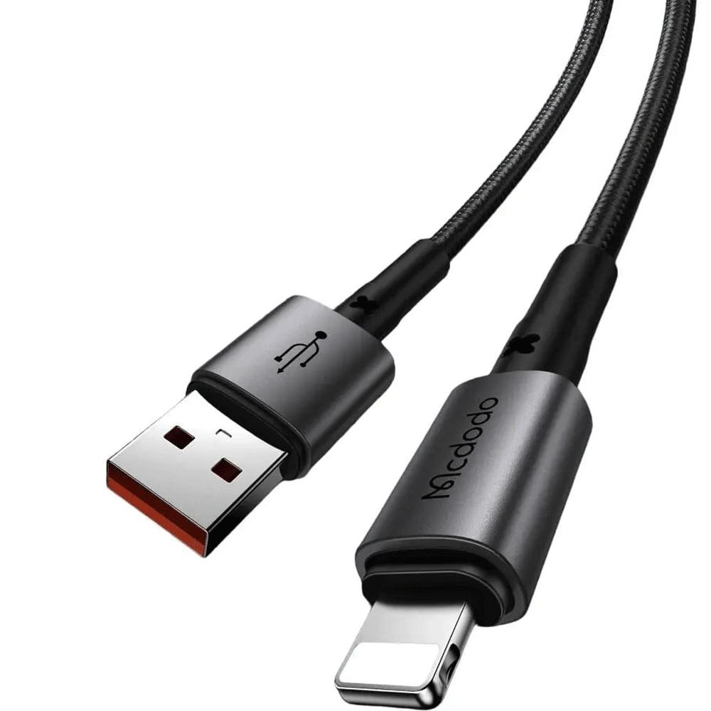 کابل شارژ یو اس بی به لایتنینگ 3 آمپر1.2 متری مکدودو CA-3580