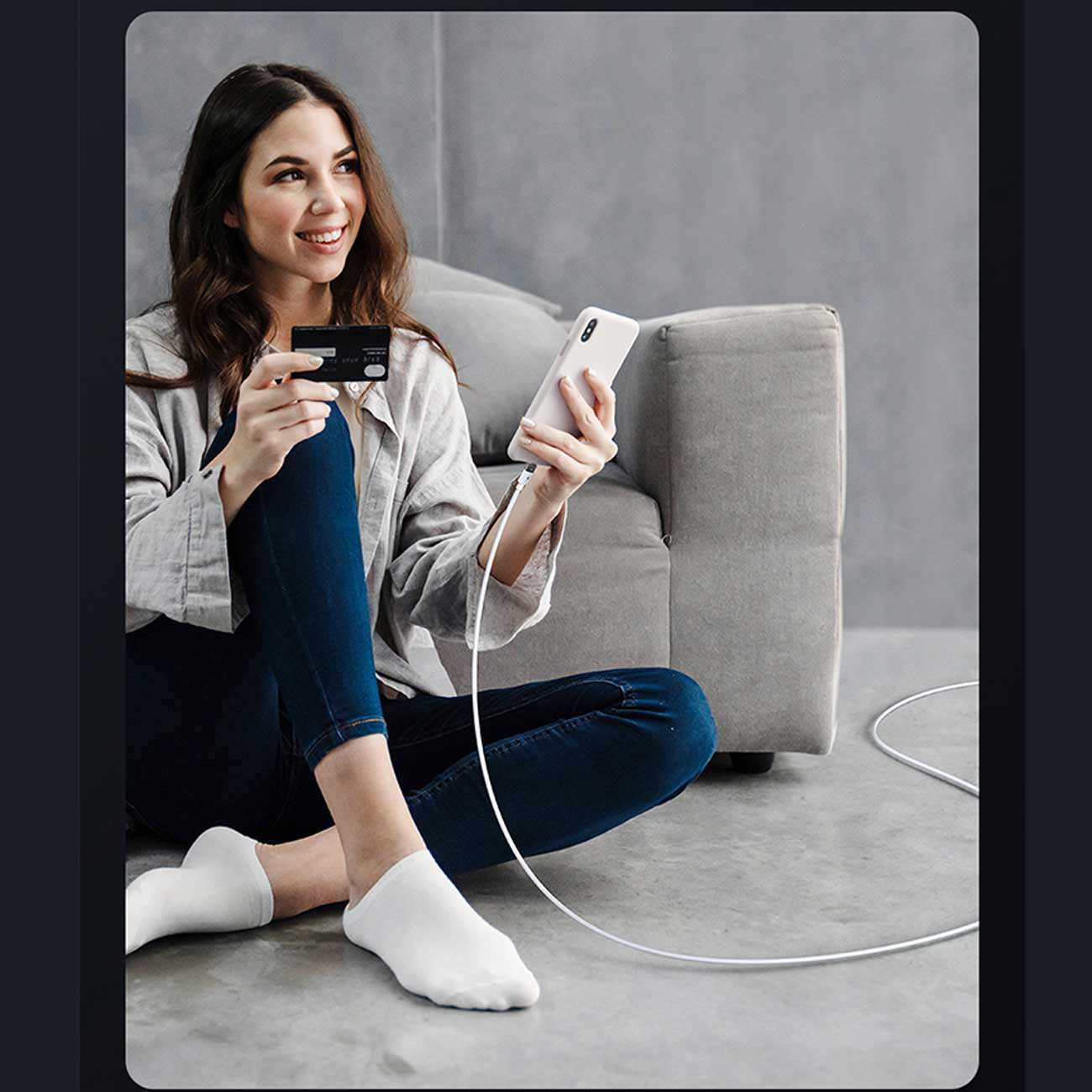 کابل کارپلی سوپر فست شارژ یو اس بی به لایتنینگ 3 آمپر 1.2 متری مکدودو CA-691