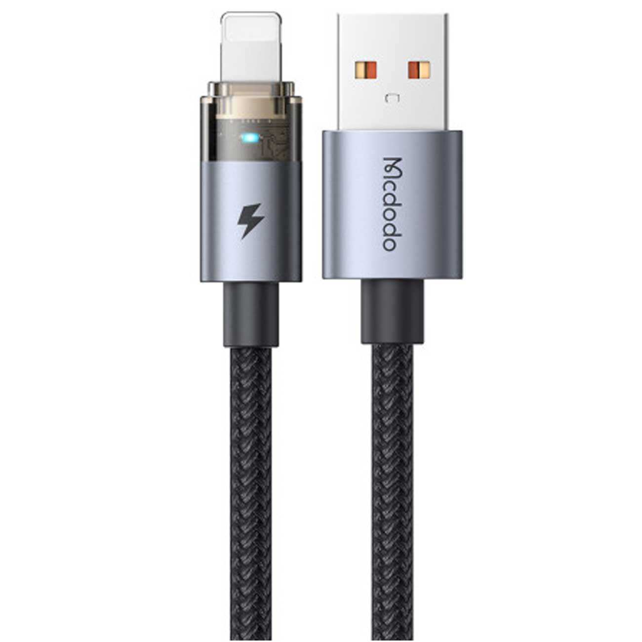 کابل کارپلی سوپر فست شارژ یو اس بی به لایتنینگ 3 آمپر 1.2 متری مکدودو CA-691