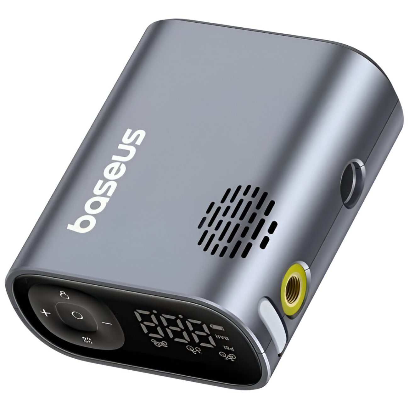 پمپ باد دیجیتالی شارژی دوچرخه و موتورسیکلت با چراغ قوه قابل حمل بیسوس C11169000121-00