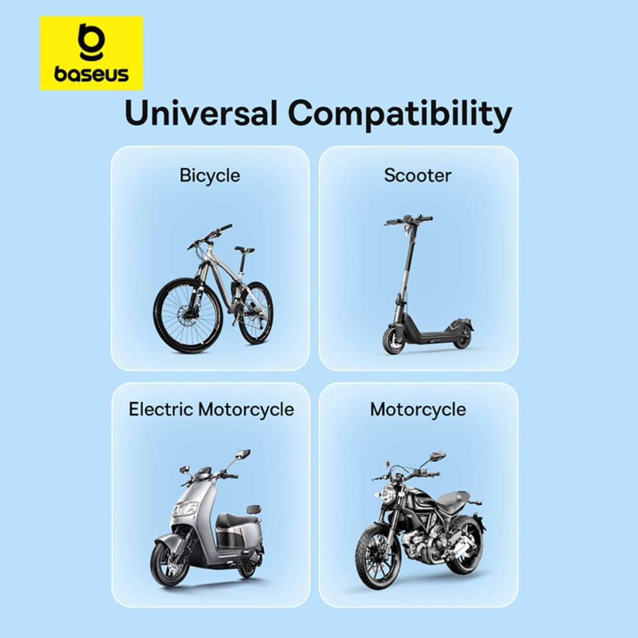 هولدر موبایل دوچرخه و موتورسیکلت بیسوس C405569001121-00