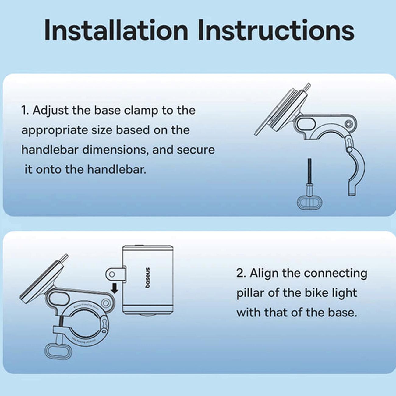 هولدر گوشی موبایل و چراغ جلو دوچرخه بیسوس C12569000121-00