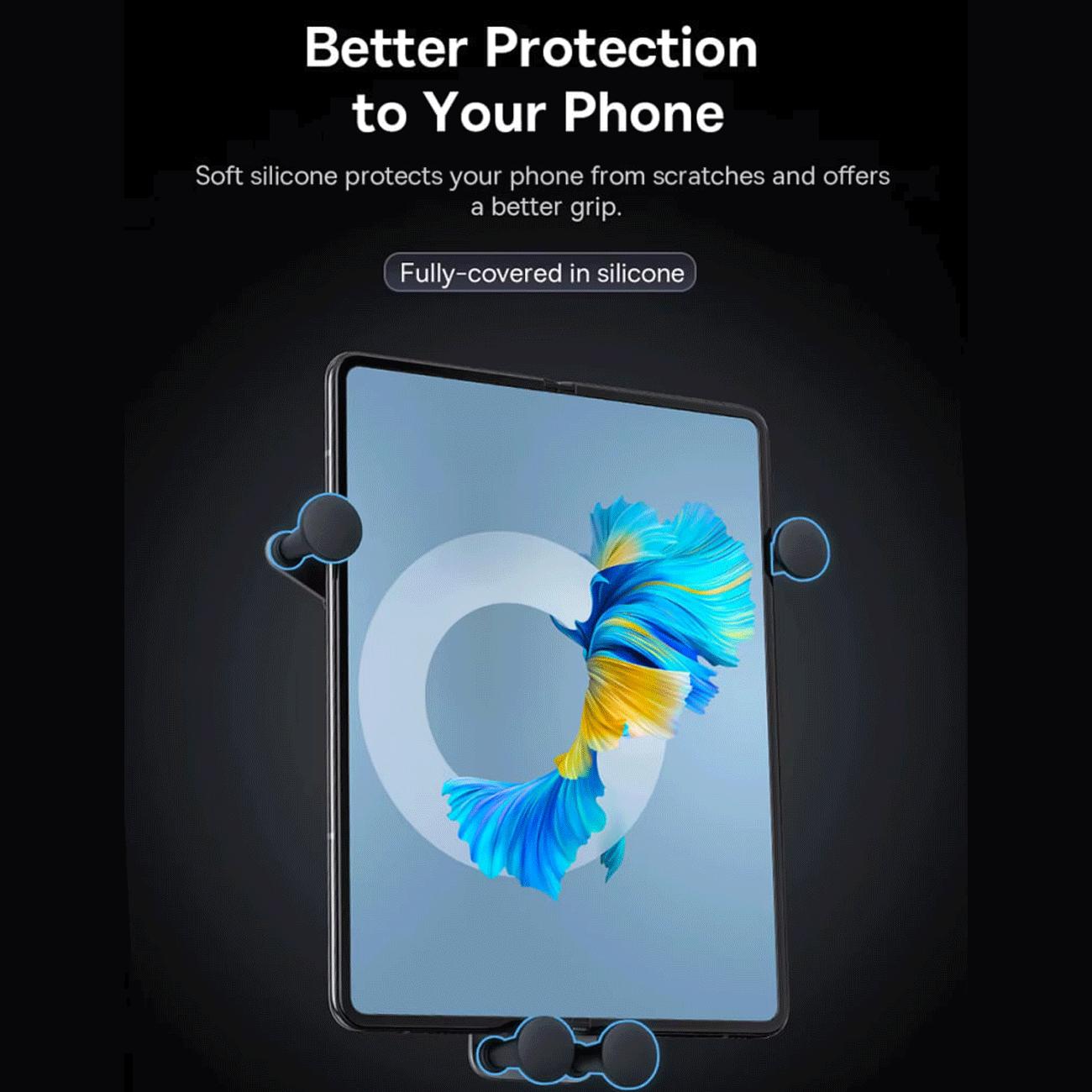 پایه نگهدارنده گوشی موبایل و تبلت داخل خودرو بیسوس CM026