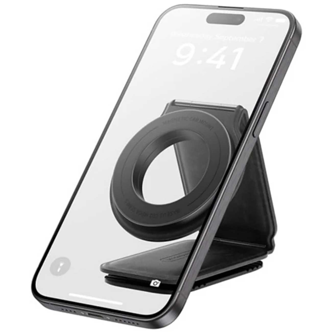 هولدر موبایل مگنتی داخل خودرو چند منظوره تاشو بیسوس C02 Prime